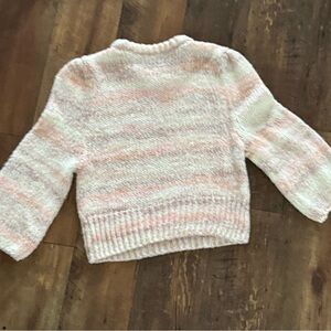 Wild Fable Soft Pink and Cream Sweater